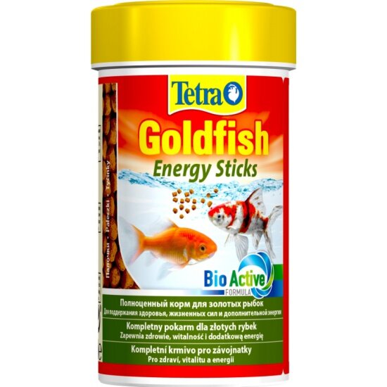 Корм для рыб TETRA Goldfish Energy Sticks 100мл. палочки