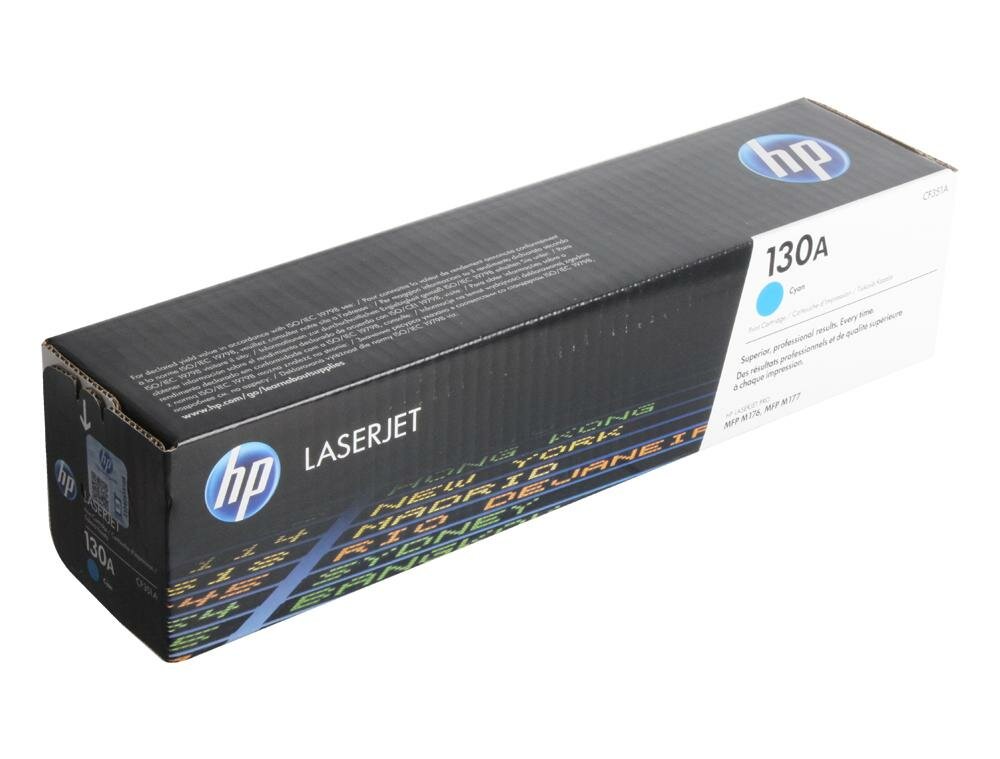 Тонер HP CF351A CF351A CF351A 1000стр Голубой