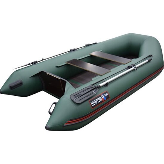 Лодка ПВХ HUNTERBOAT Хантер 290 Л, зелёный