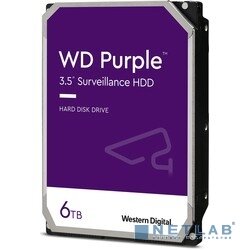 Western Digital Жесткий диск 6TB WD Purple (WD60EJRX) Serial ATA III, 5400- rpm, 64Mb, 3.5"