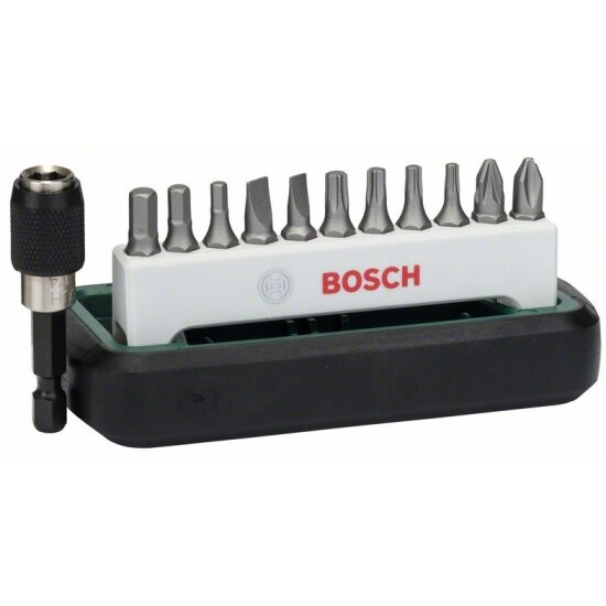 Набор бит BOSCH PH/PZ/TORX/SL/HEX XH 12шт