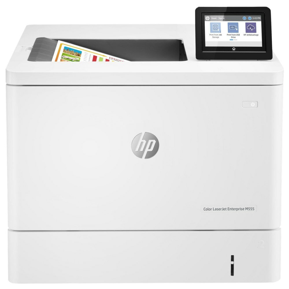 Цветной лазерный принтер HP Color LaserJet Enterprise M555dn (7ZU78A#B19)