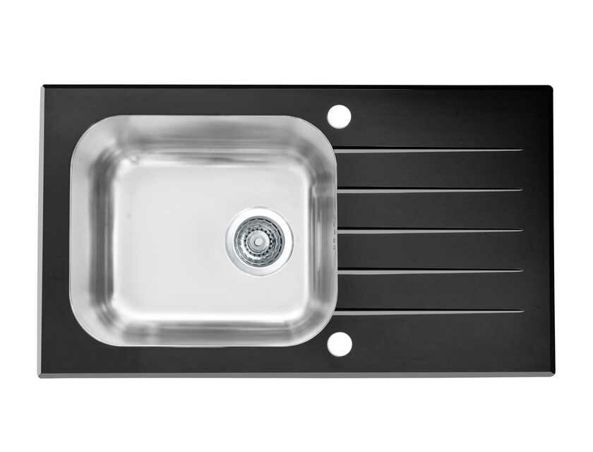 Кухонная мойка ALVEUS VITRO 20 RAL9005-90 (черная)780X430