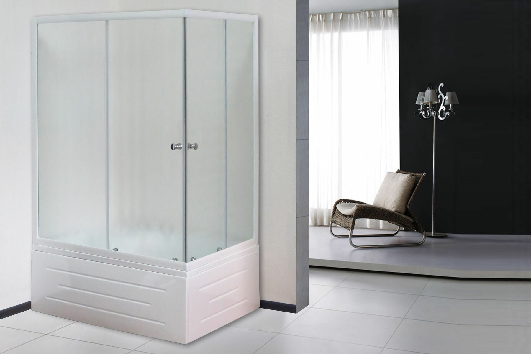   Royal Bath ()  100X80X200