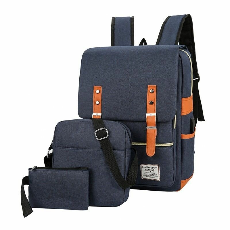Рюкзак Рюкзак мужской Miilant One School рюкзак школьный для мальчиков и девочек рюкзак женский ( синий )