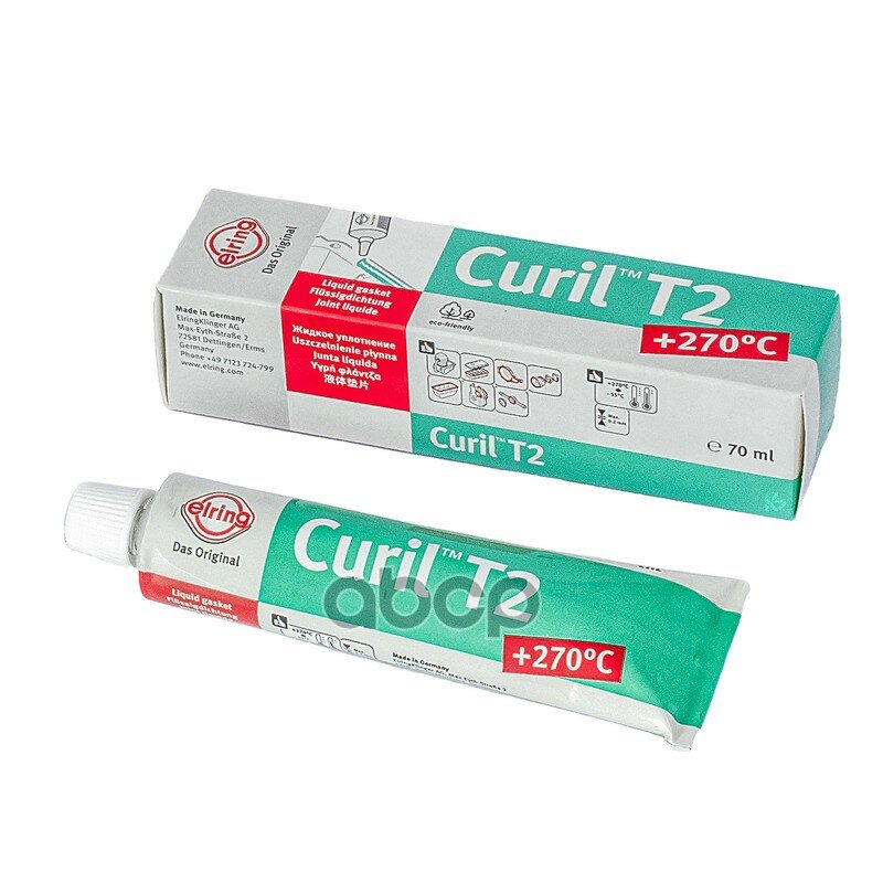 фото 471.081E_герметик Универсальный Curilt 60Мл! Неотвердевающий Зеленый -40...+250Град.,Замена 471.170 Elring арт. 471081