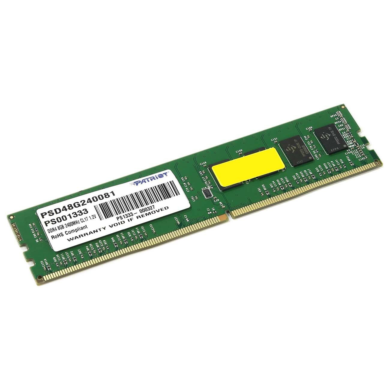   Patriot 8GB Signature DDR4 2400Mhz (PSD48G240081)