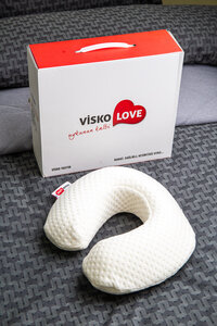Фото Подушка ортопедическая подушка для сна Visko love для шеи с эффектом памяти