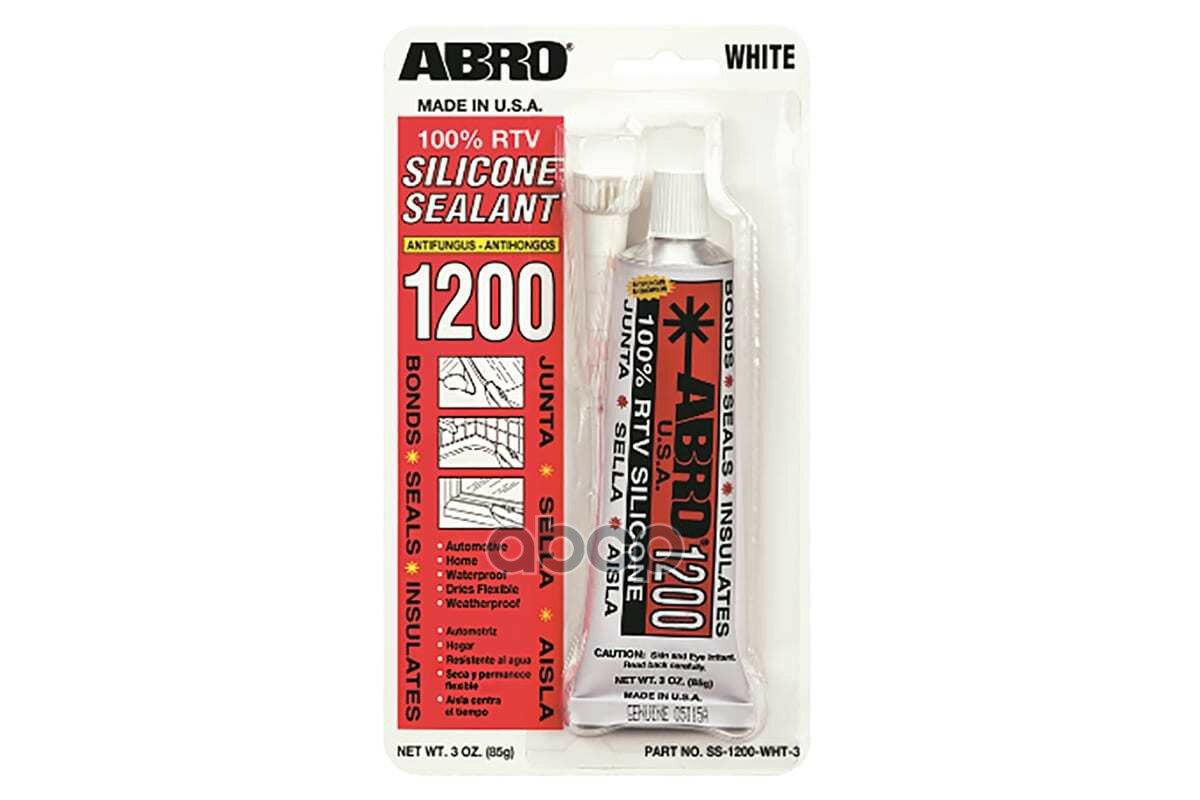    85 Abro Ss-1200-Wht-3 ABRO . SS-1200-WHT-3