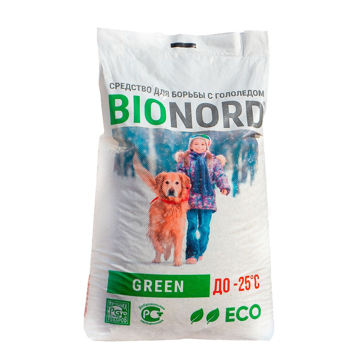 Антигололед Bionord Green, 23 кг