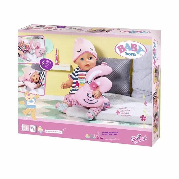 Zapf Creation AG Набор одежды для куклы Baby born Пижамная вечеринка, 824-627