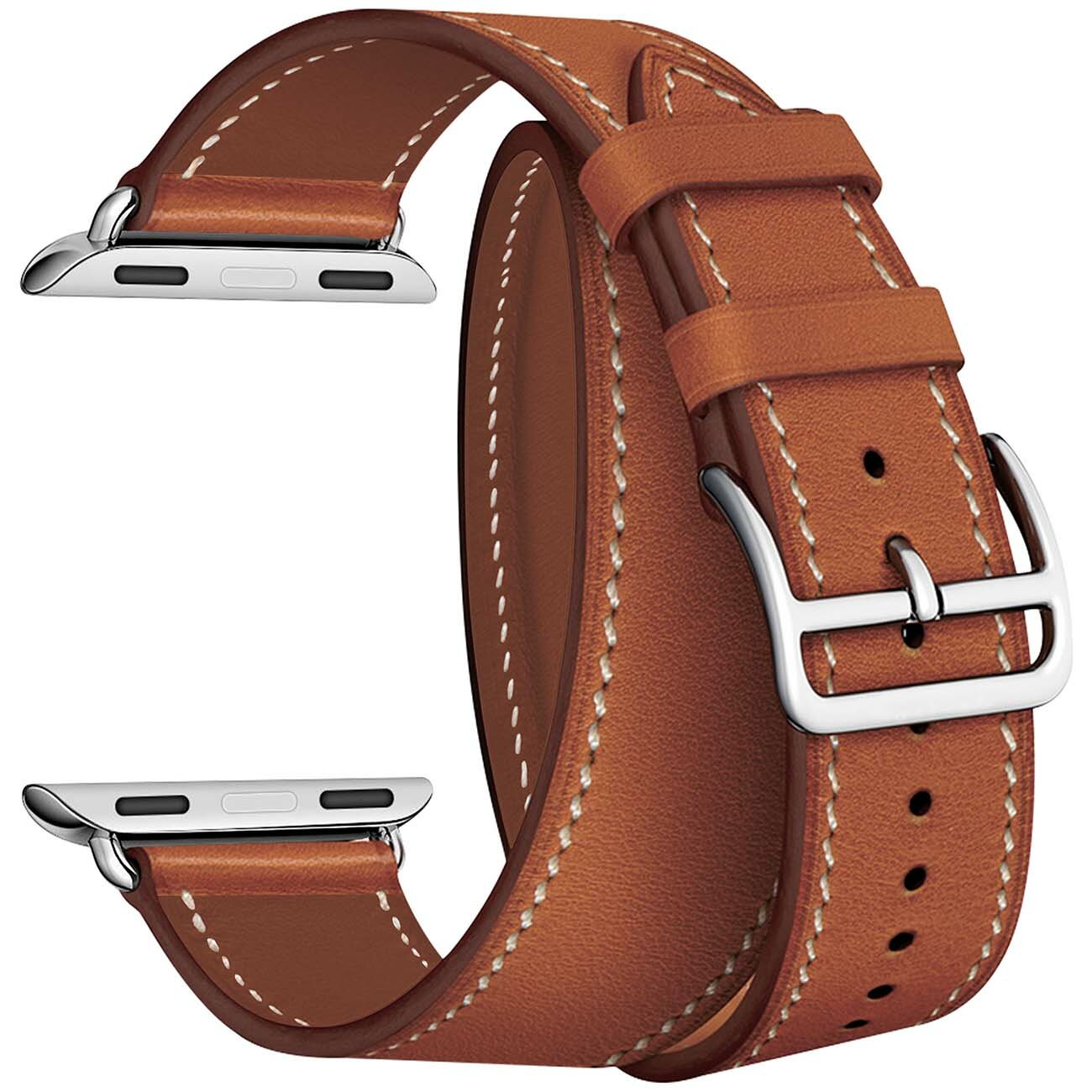 Ремешок для Apple Watch LYAMBDA MERIDIANA LWA-01-44-BR Brown