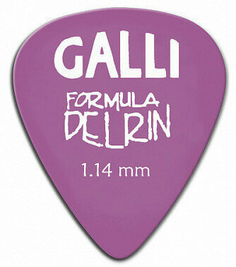 Медиатор GALLI D-51P экстра жесткий 1,14 mm 1шт