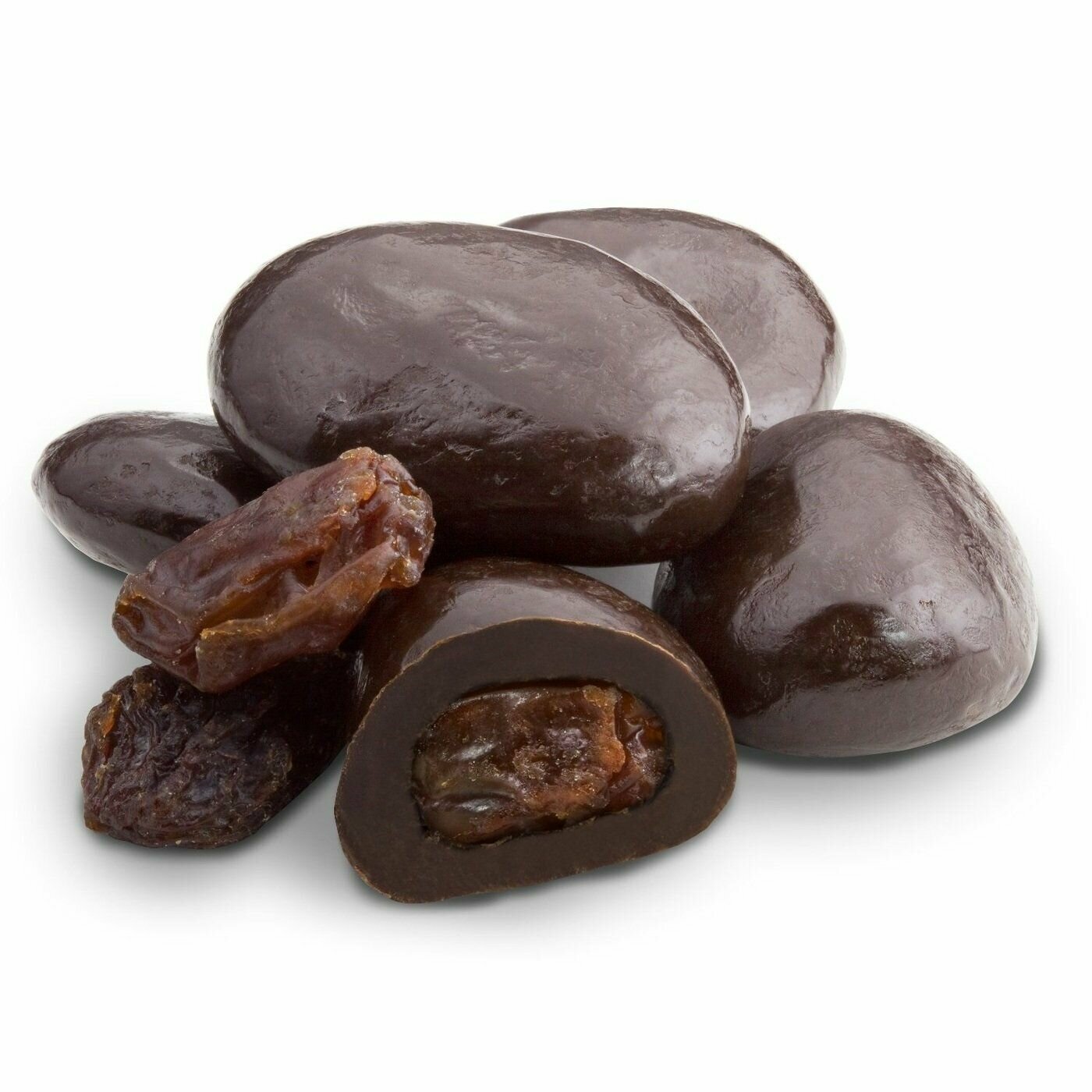 Изюм в темном шоколаде 1000 гр. NUTS-OPT - фотография № 1