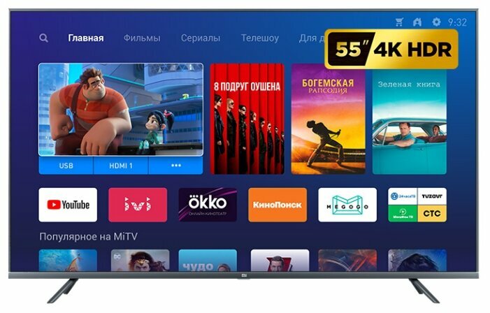 Телевизор Xiaomi Mi TV 4S 55 T2 54.6" (2019)