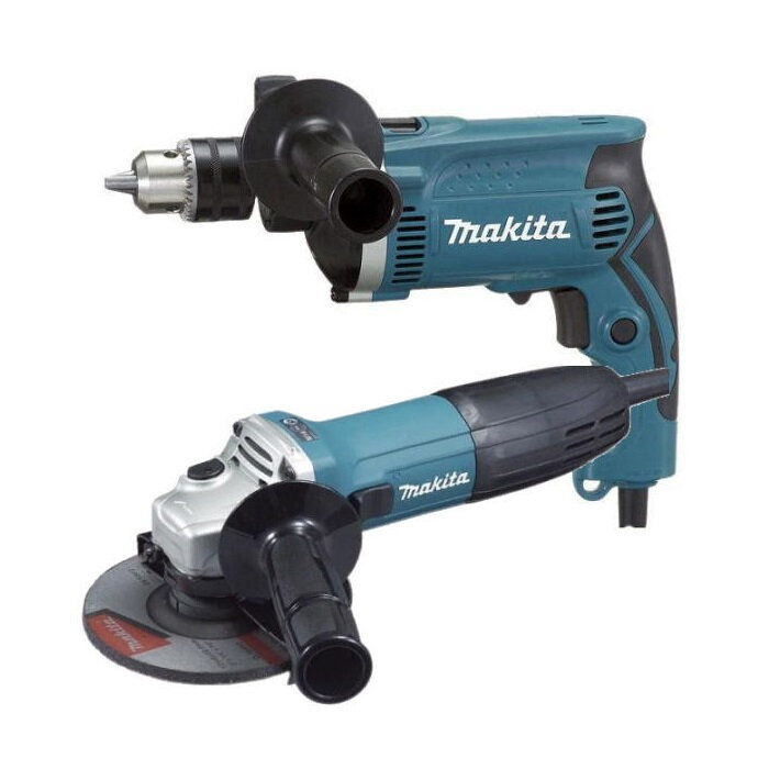 Набор инструментов MAKITA DK0123 дрель HP1630+ушм GA5030