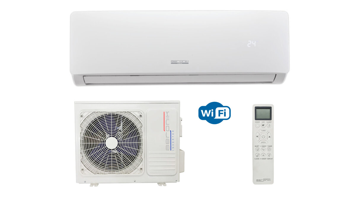Кондиционер AERONIK ANTIVIRUS Inverter ASI-07 IU/ASO-07 Сплит-система