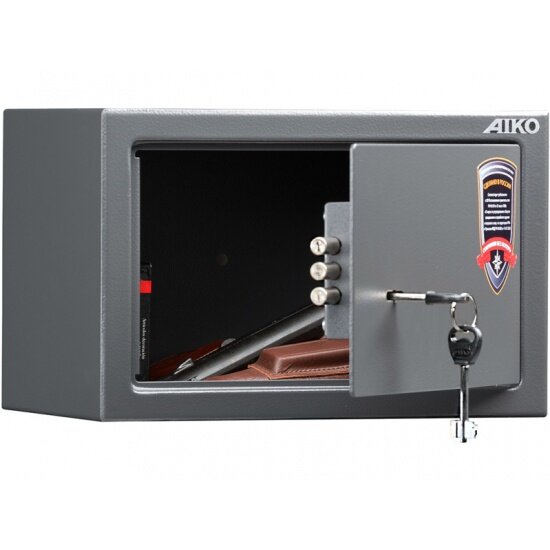 Сейф Aiko TT-200 мебельный пистолетный для документов и денег для офиса/дома 200x310x200мм.