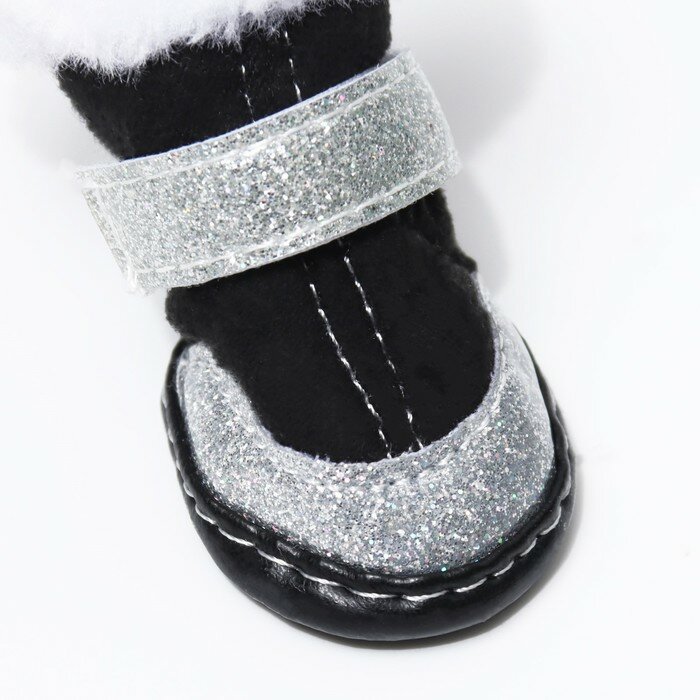 Ботинки "Ой, мороз", набор 4 шт, 5 размер, чёрные - фотография № 6