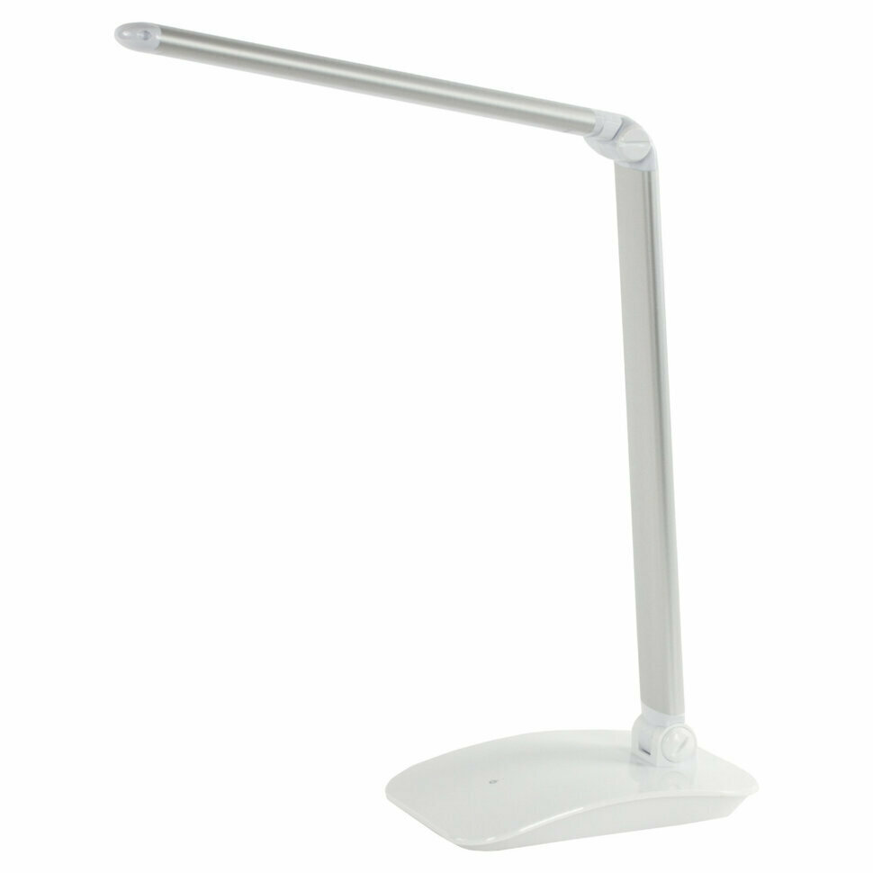 Настольная лампа-светильник SONNEN PH-3607, на подставке, LED, 9 Вт, металлический корпус, серый, 236686, 236686
