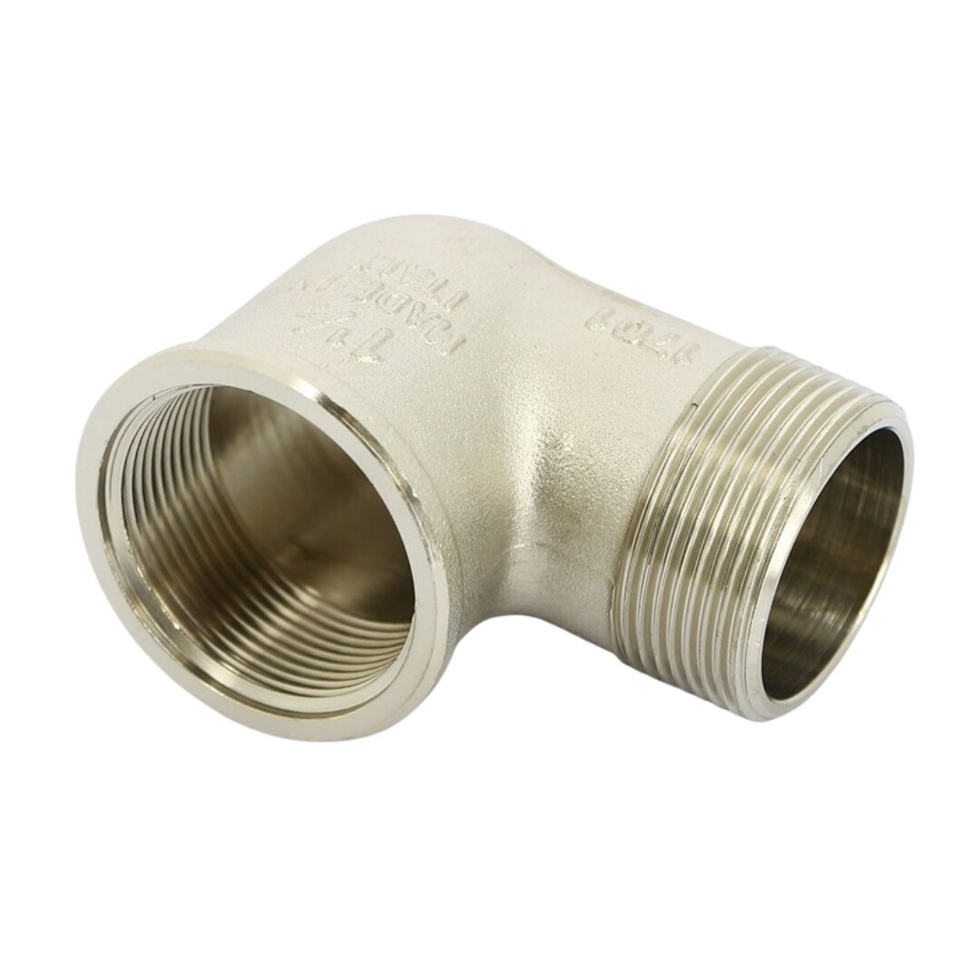 фото Колено резьбовое ВН 1"1/2 x 1"1/2 никель UNI-FITT