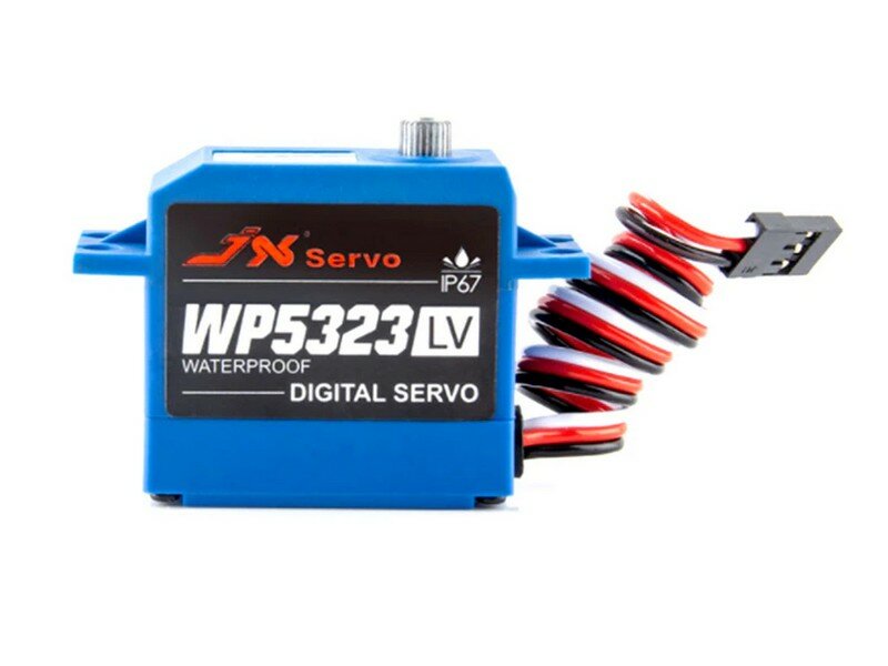 Сервомашинка цифровая JX Servo WP-5323LV, 53г/23/0.14/6V влагозащищенная