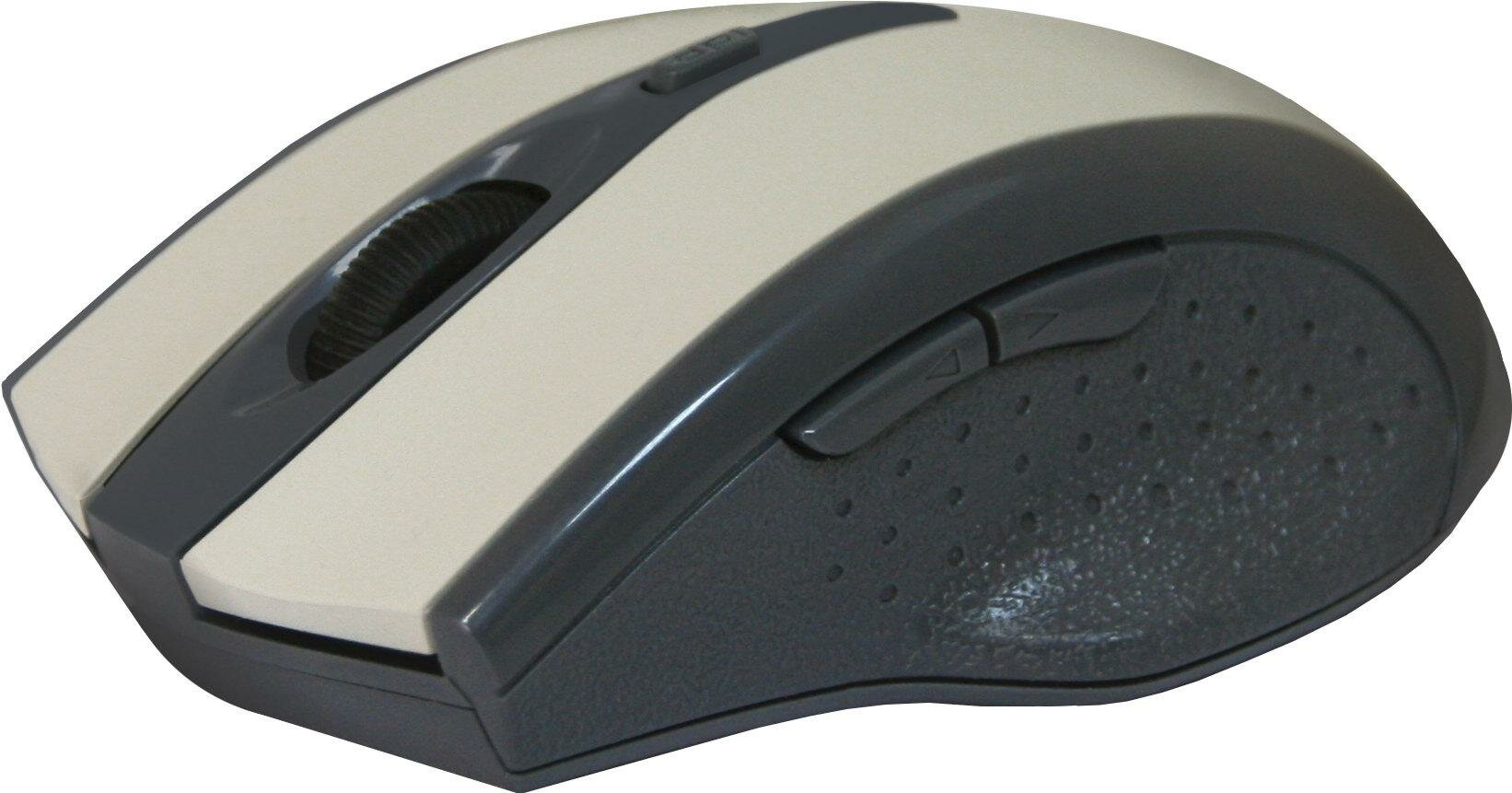 Мышь беспроводная Defender Accura MM-665 Grey USB оптическая, 1600 dpi, 5 кнопок + колесо
