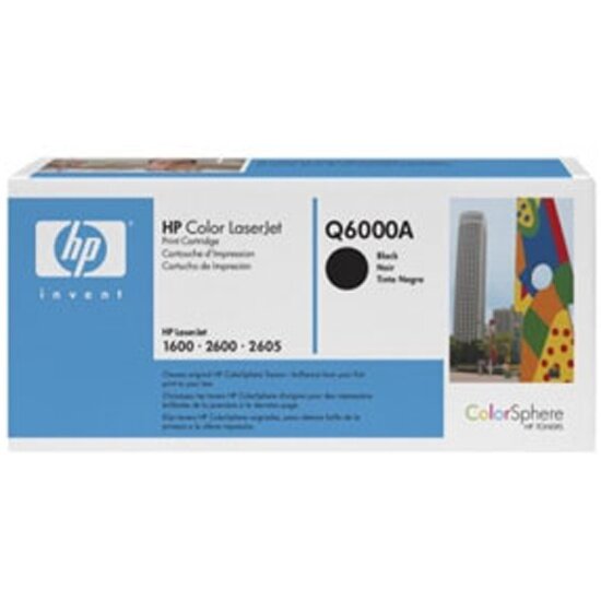 Картридж HP Q6000A Black для Color LJ1600/2600