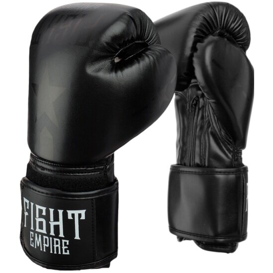 Перчатки боксёрские FIGHT EMPIRE 4153931, детские, 8 унций, цвет чёрный