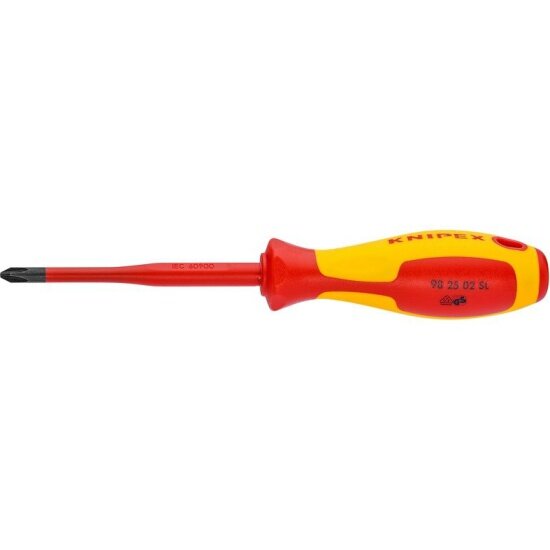 Отвертка KNIPEX KN-982502SL тонкая, 212 mm