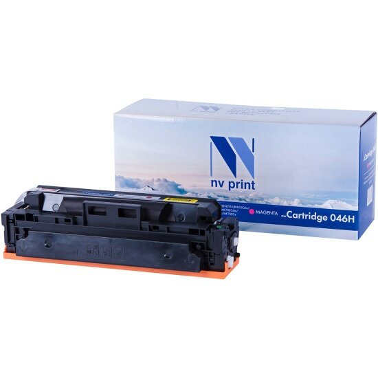 Тонер-картридж NV PRINT NV-046H Magenta для Canon i-SENSYS LBP653Cdw/LBP654Cx/MF732Cdw/MF734Cdw/MF735Cx (5000k)