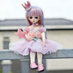Шарнирная кукла аналог BJD (бжд) Дорис - Лана (Doris Lana Doll 30 cm) - изображение