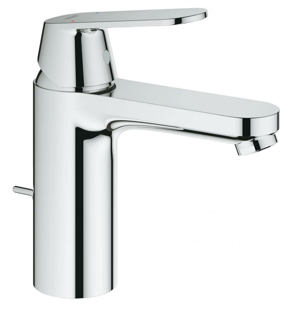 Смеситель для раковины GROHE Eurosmart Cosmopolitan 23325000 с донным клапаном, средний излив, хром