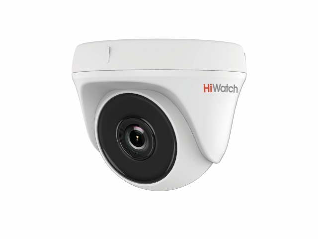 1Мп купольная видеокамера HD-TVI HiWatch DS-T133 (2.8 mm)