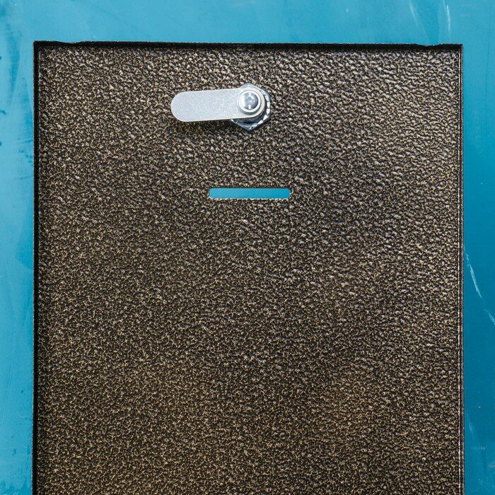 Ящик почтовый с замком, «Альфа Люкс», бронзовый - фотография № 6
