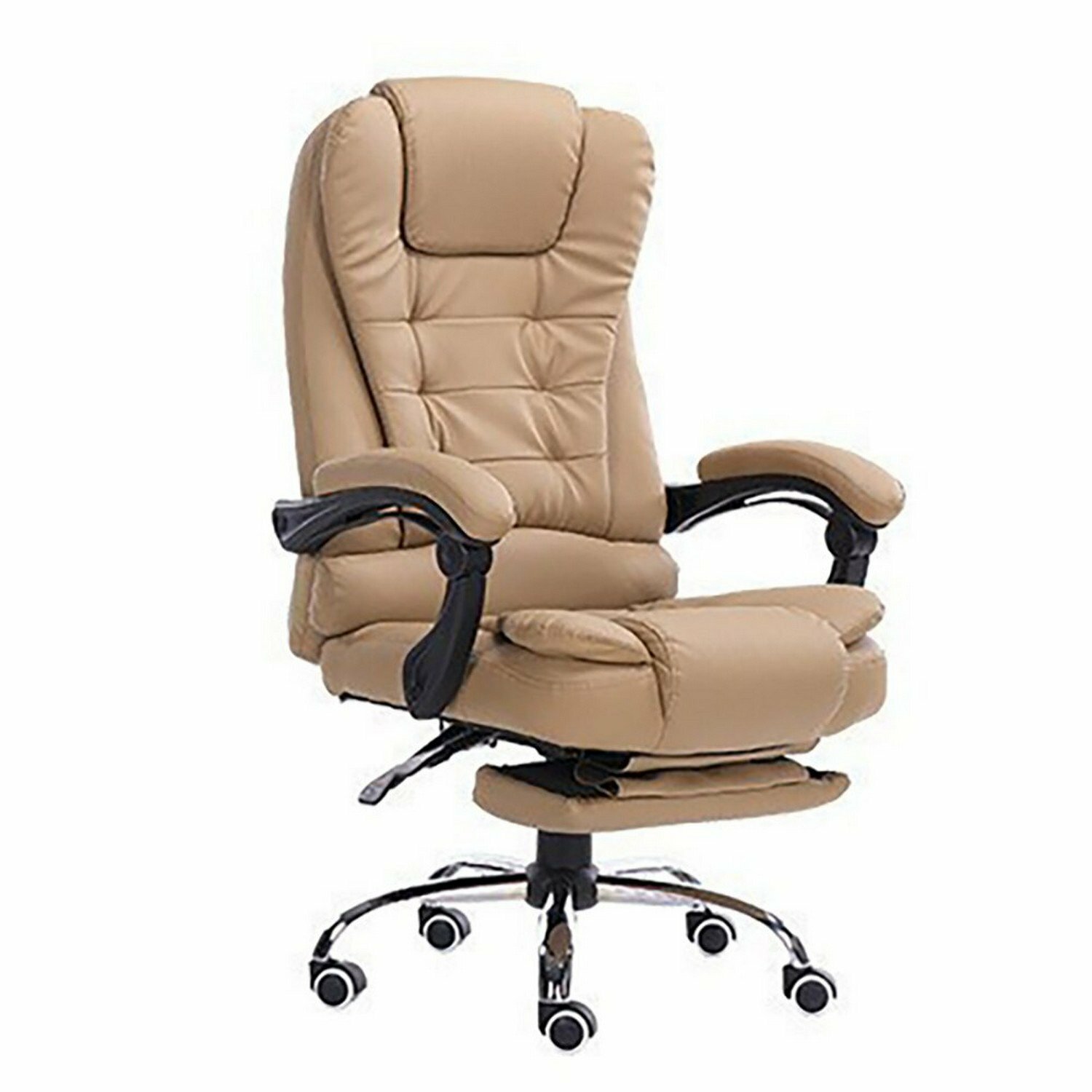 Кресло массажное эргономичное Luxury Gift 606F хаки