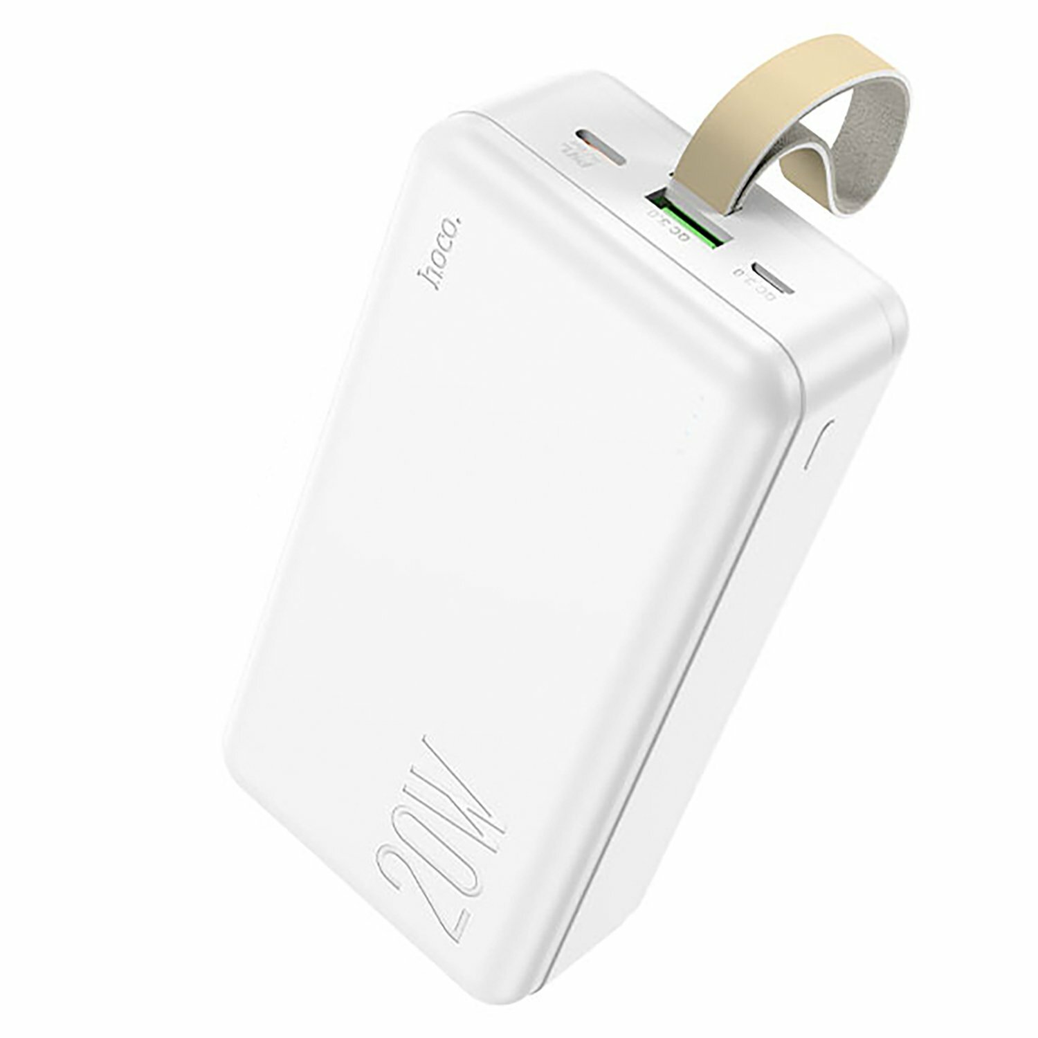 Внешний аккумулятор ( для Power Bank) Hoco J87B 30000mAh (белый)