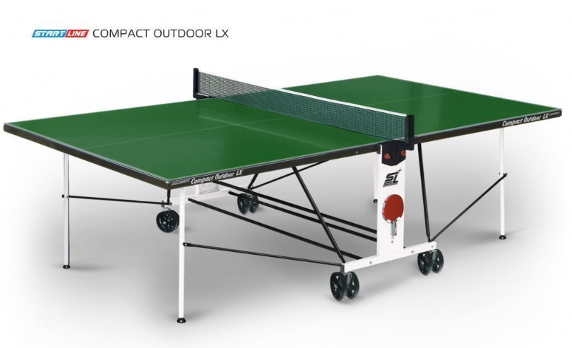 Теннисный стол Start Line Compact Outdoor LX (green)