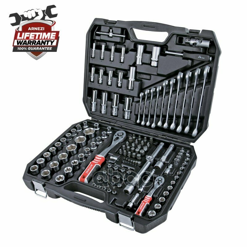 Набор Инструментов 130 Пр. 1/4Dr, 1/2Dr ARNEZI арт. R0900130