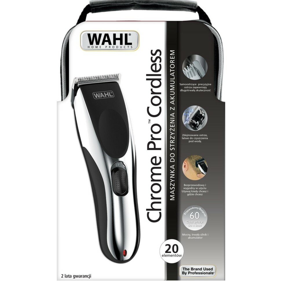 Машинка для стрижки Wahl 9649-1316 Chrome Pro - фотография № 3