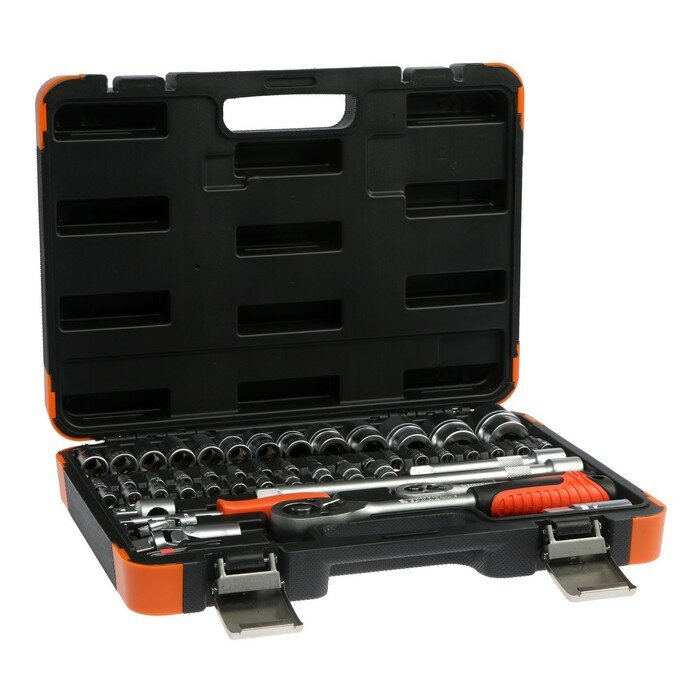 фото Набор профессионального инструмента ермак, 56 предм.