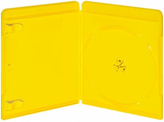 Blu-Ray бокс на 1 диск, желтый (ALLAINÉ)