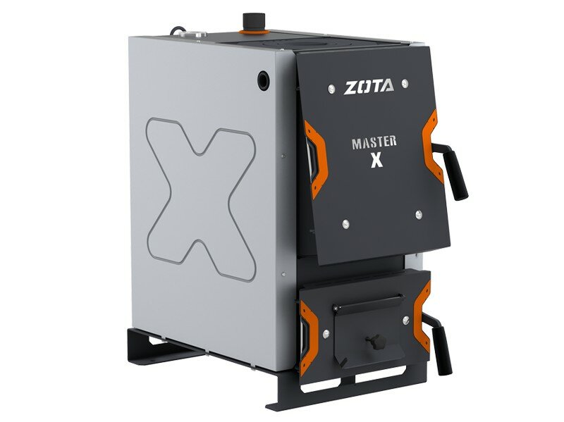 Твердотопливный котел ZOTA Master X-12П 12 кВт одноконтурный