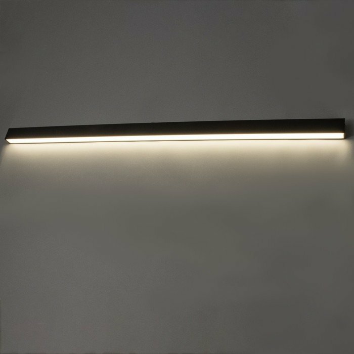 Светильник "Лайн" LED 18Вт 4000К черный 120х3,3х6 см BayerLux - фотография № 2
