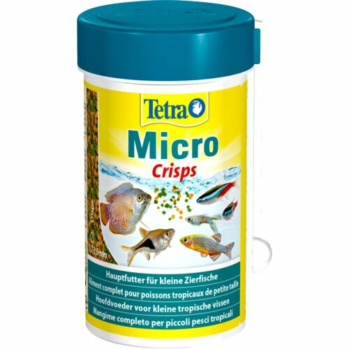 Tetra Корм Tetra Мicro Crisps для рыб небольшого размера, чипсы 100 мл