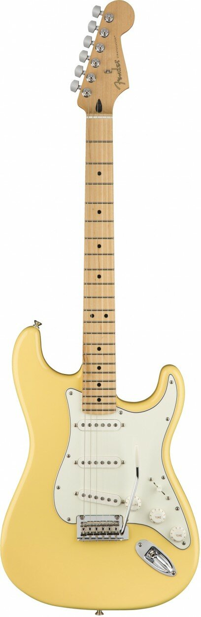 Fender Player Strat MN BCR электрогитара, цвет желтый