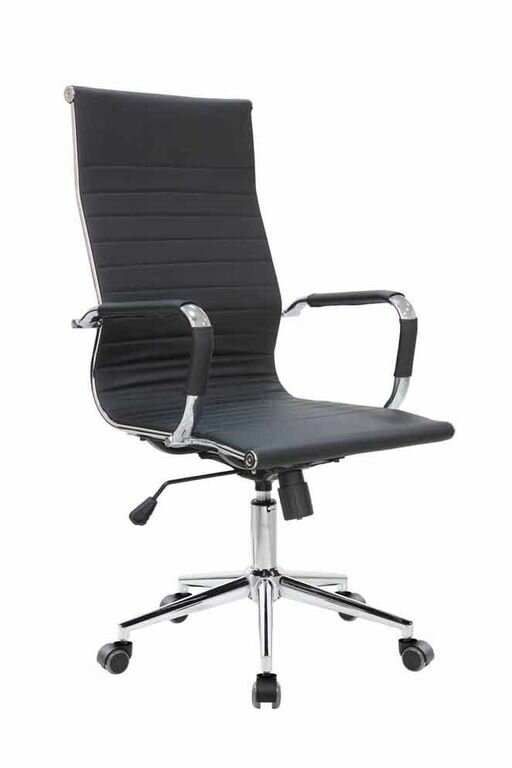 Компьютерное кресло для руководителя Riva Chair 6002-1S Черный (Q-01)