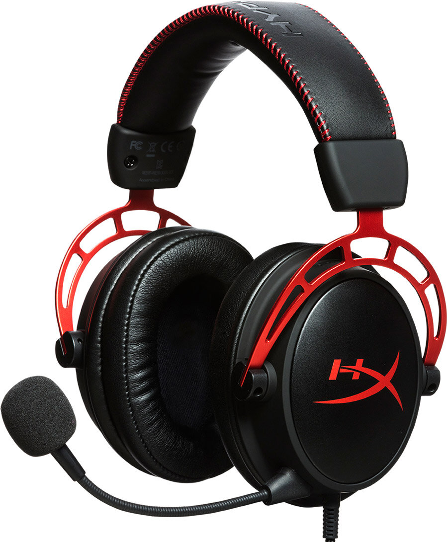 HyperX Cloud Alpha (черный/красный)