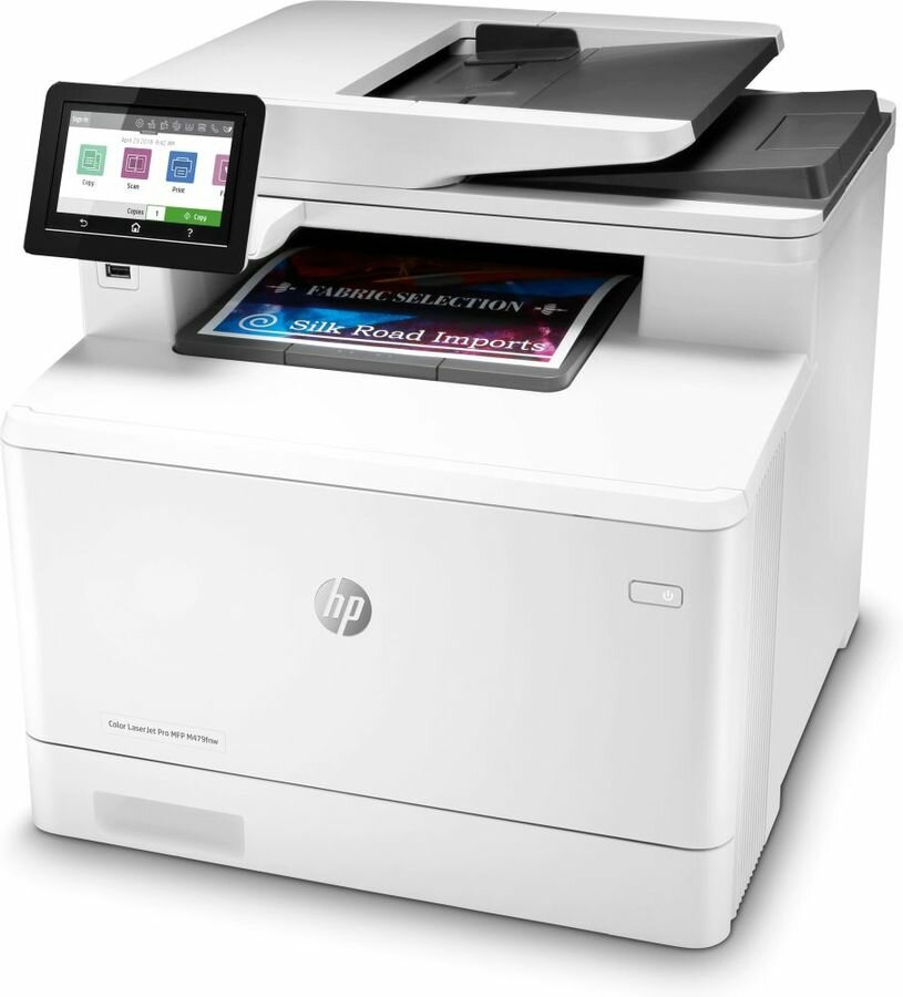 МФУ лазерный HP Color LaserJet Pro M479fnw, A4, цветной, лазерный, белый W1A78A