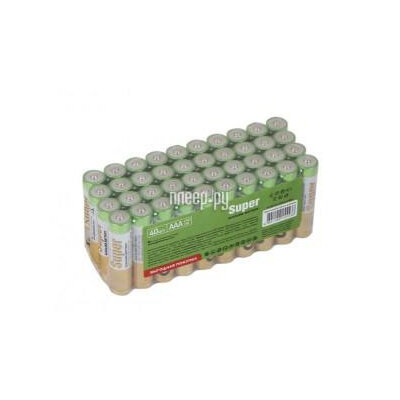 батарейки AAA - GP Super Alkaline 24A-2CRVS40 (40 штук) .